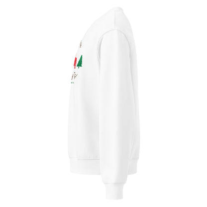 Nostalgic Christmas Trees Heavyweight Sweatshirt