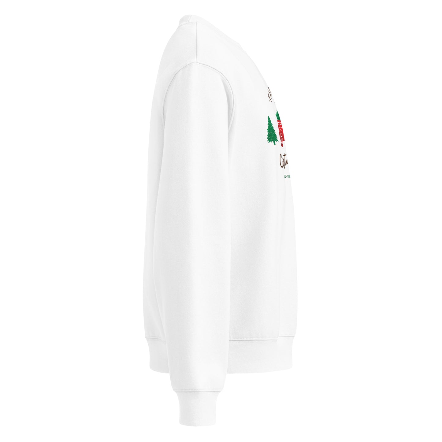 Nostalgic Christmas Trees Heavyweight Sweatshirt