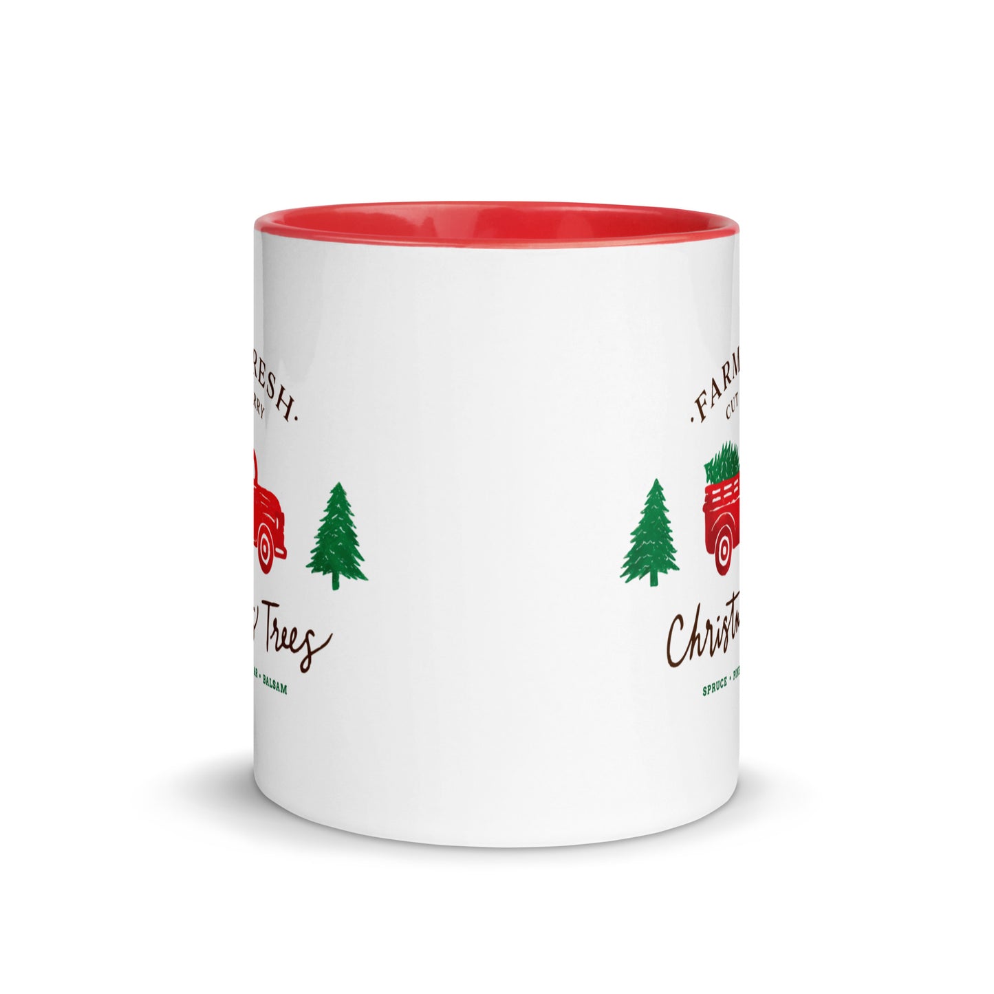 Nostalgic Christmas Trees Mug