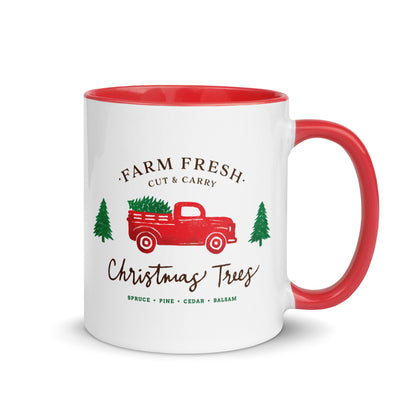 Nostalgic Christmas Trees Mug