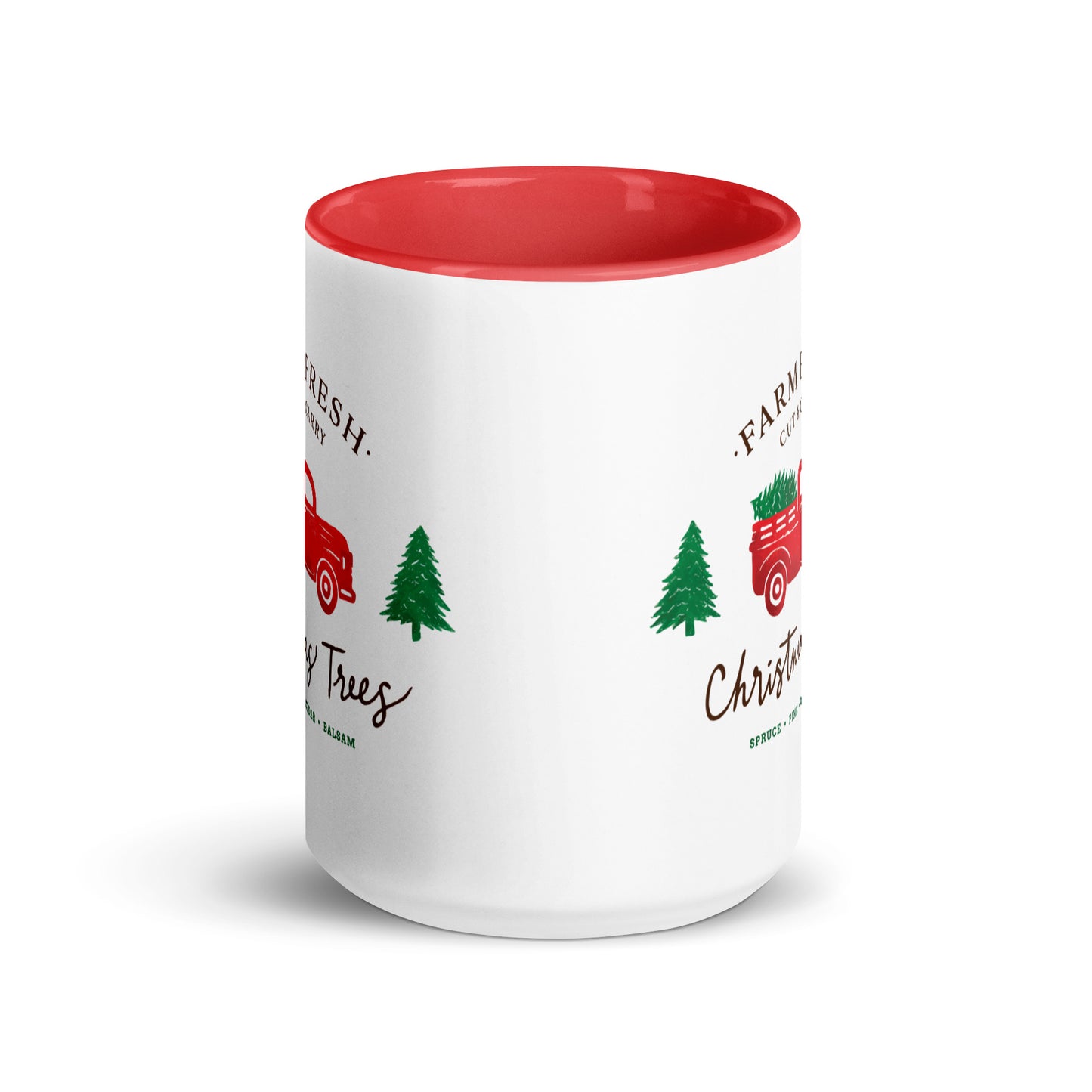 Nostalgic Christmas Trees Mug